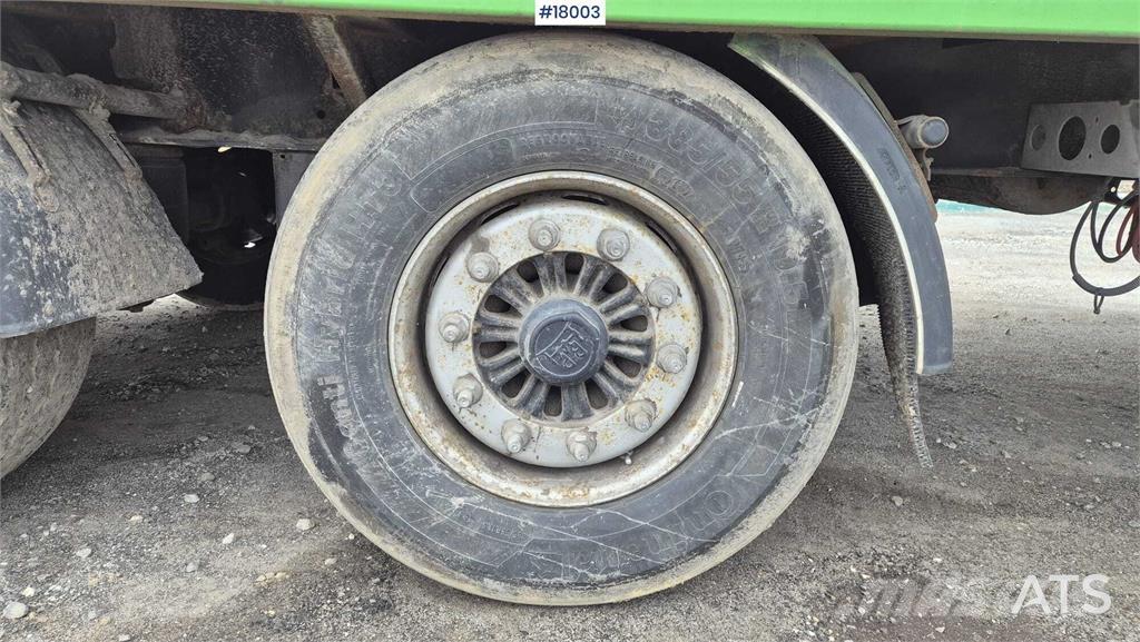 Fliegl SDS نصف مقطورة مسطحة منخفضة