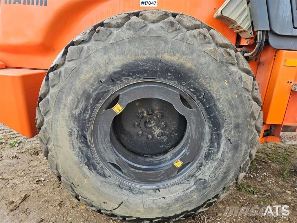 Hamm 3412HT مداحل أحادية الأسطوانة