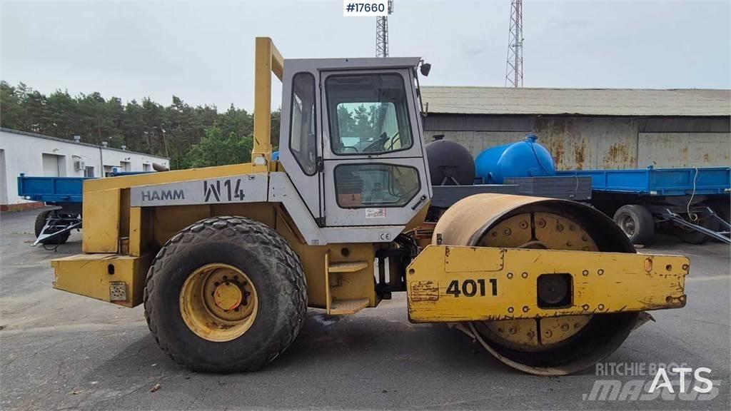 Hamm 4011D مداحل أحادية الأسطوانة