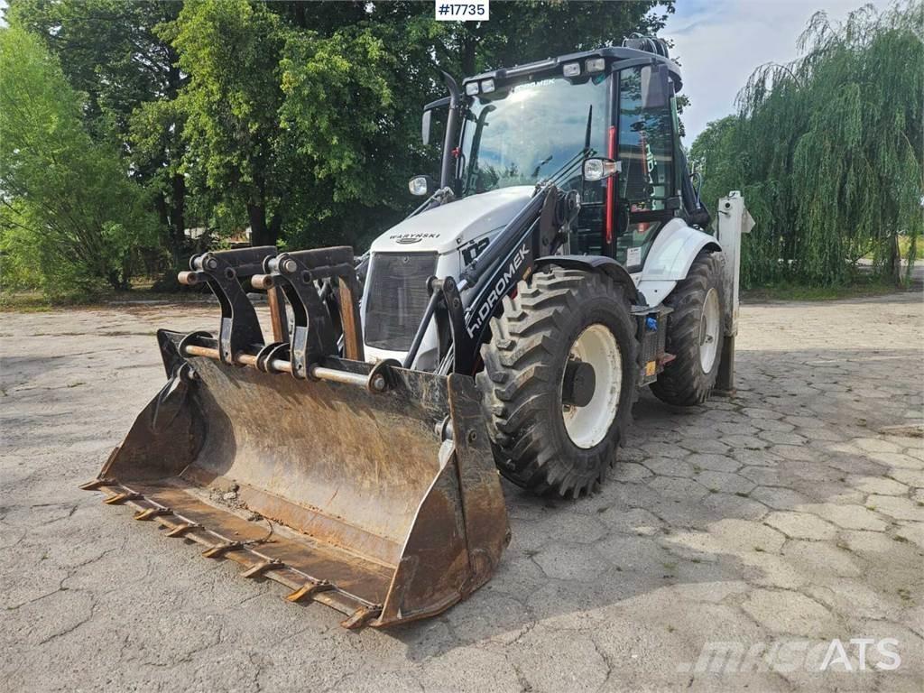 Hidromek HMK 102S لوادر ذات جرافات عكسية