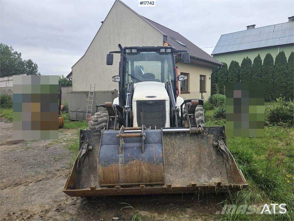 Hidromek HMK 102S لوادر ذات جرافات عكسية