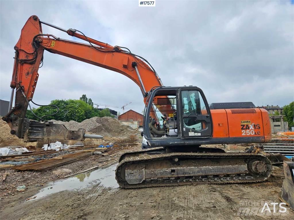 Hitachi Zaxis 250 LC حفارات زحافة