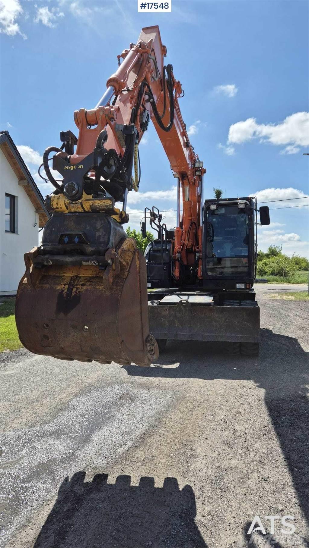 Hitachi ZX140W-6 حفارات بعجل