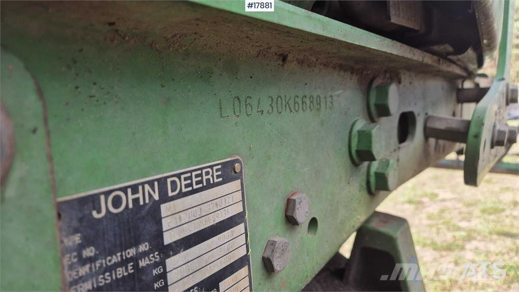 John Deere 6430 الجرارات