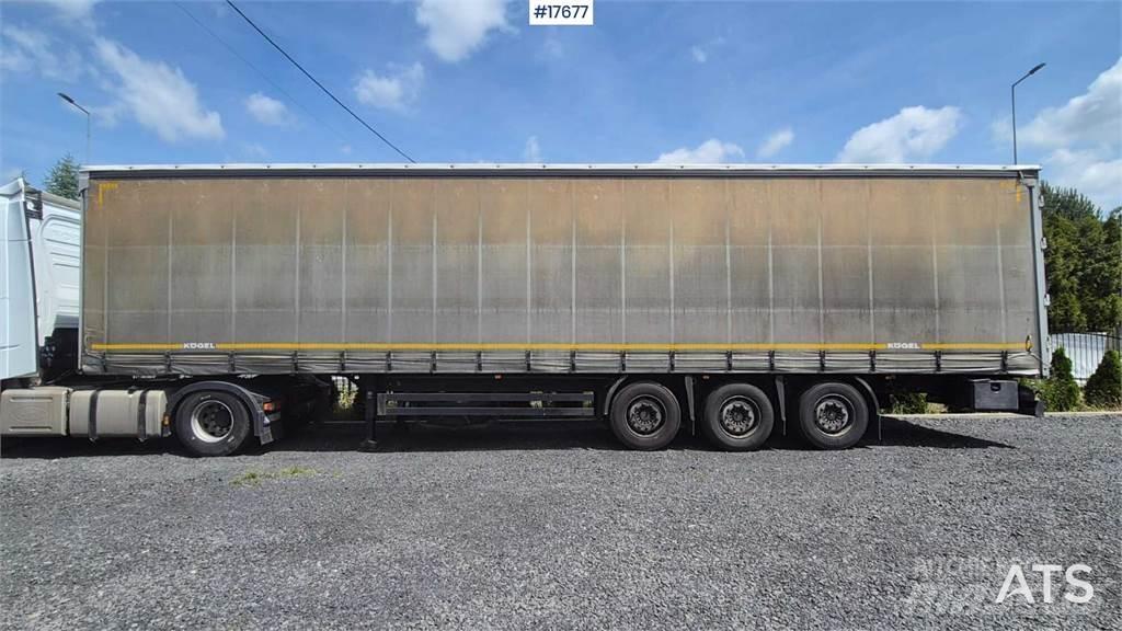 Kögel S-24 نصف مقطورات بباب جانبي