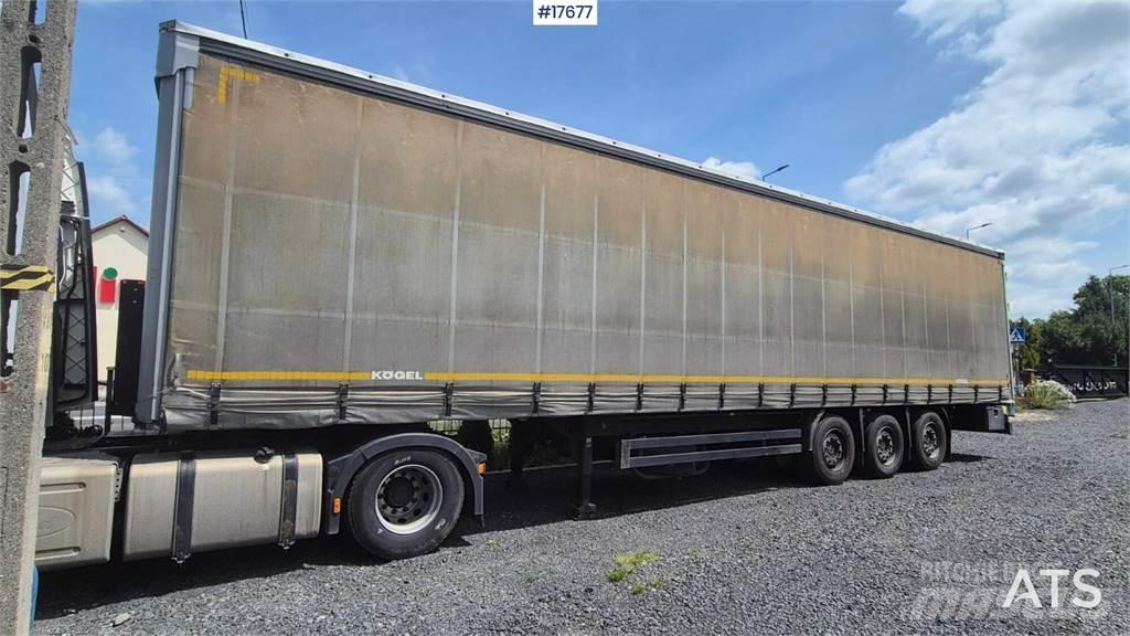 Kögel S-24 نصف مقطورات بباب جانبي