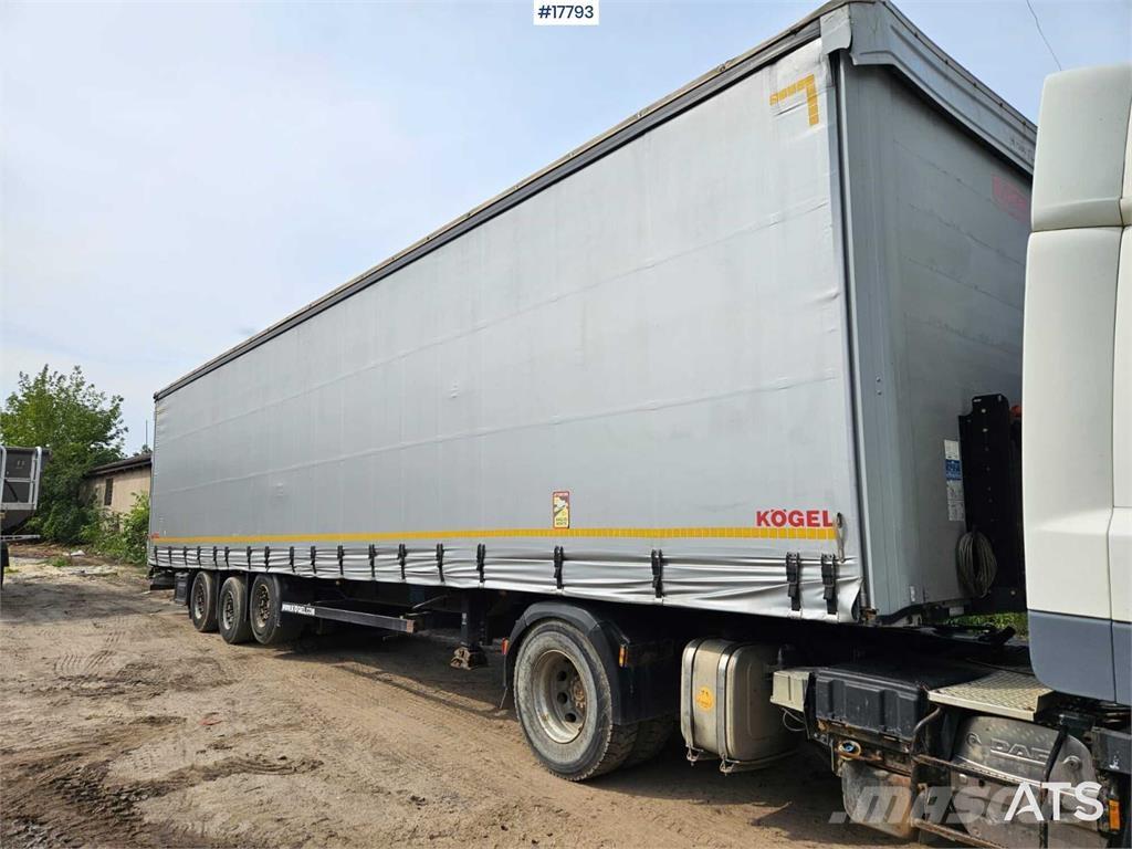 Kögel S-24 نصف مقطورات بباب جانبي