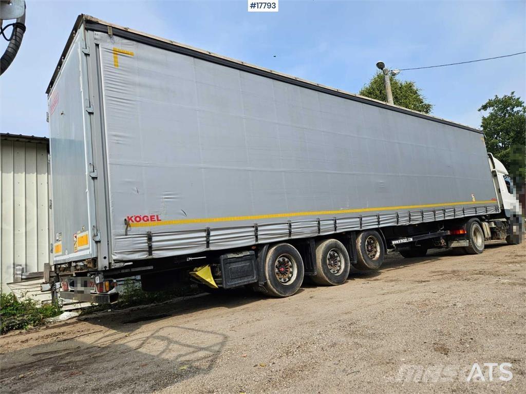 Kögel S-24 نصف مقطورات بباب جانبي