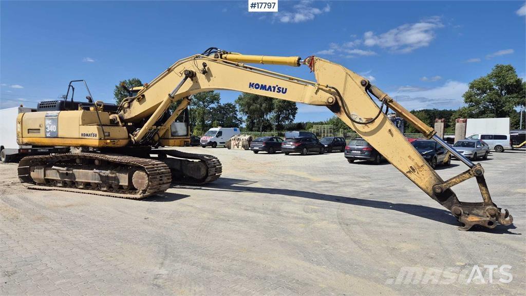 Komatsu PC 340 LC حفارات زحافة