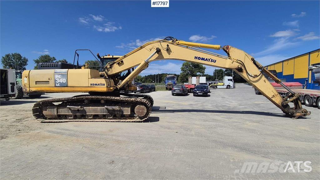 Komatsu PC 340 LC حفارات زحافة