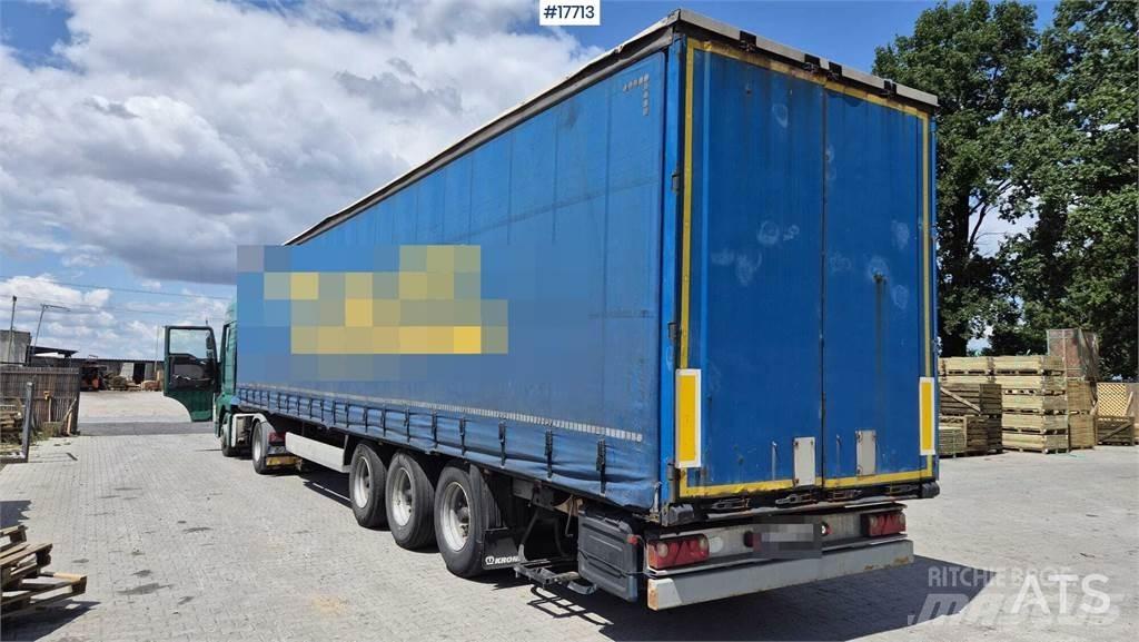 Krone SD نصف مقطورات بباب جانبي