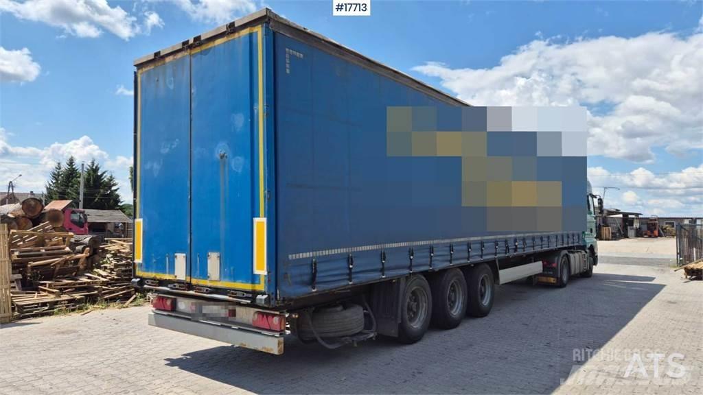 Krone SD نصف مقطورات بباب جانبي