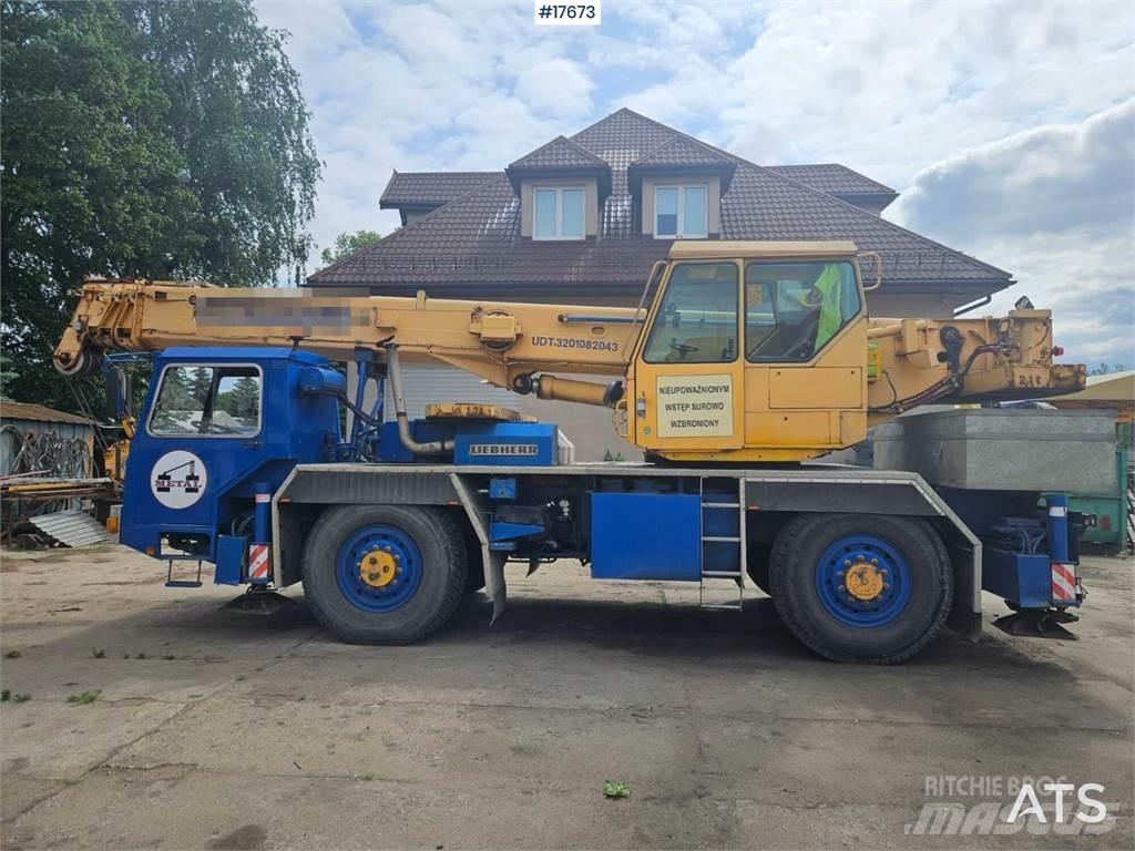 Liebherr LTM 1025 رافعات صالحة لكل أنواع الطرق