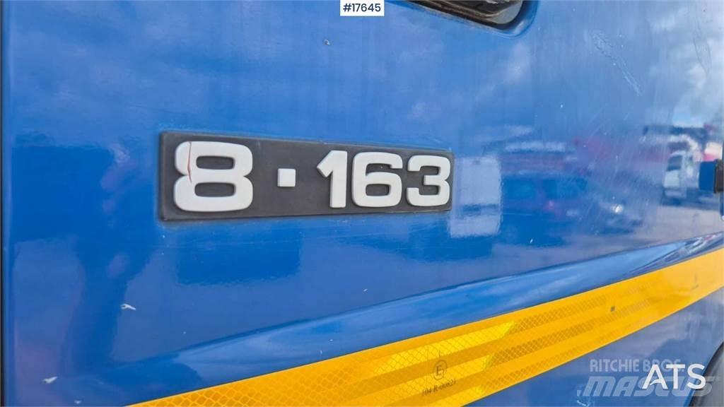 MAN 8.163 شاحنات الرافعات