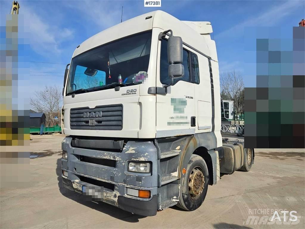 MAN TGA 18.390 وحدات الجر