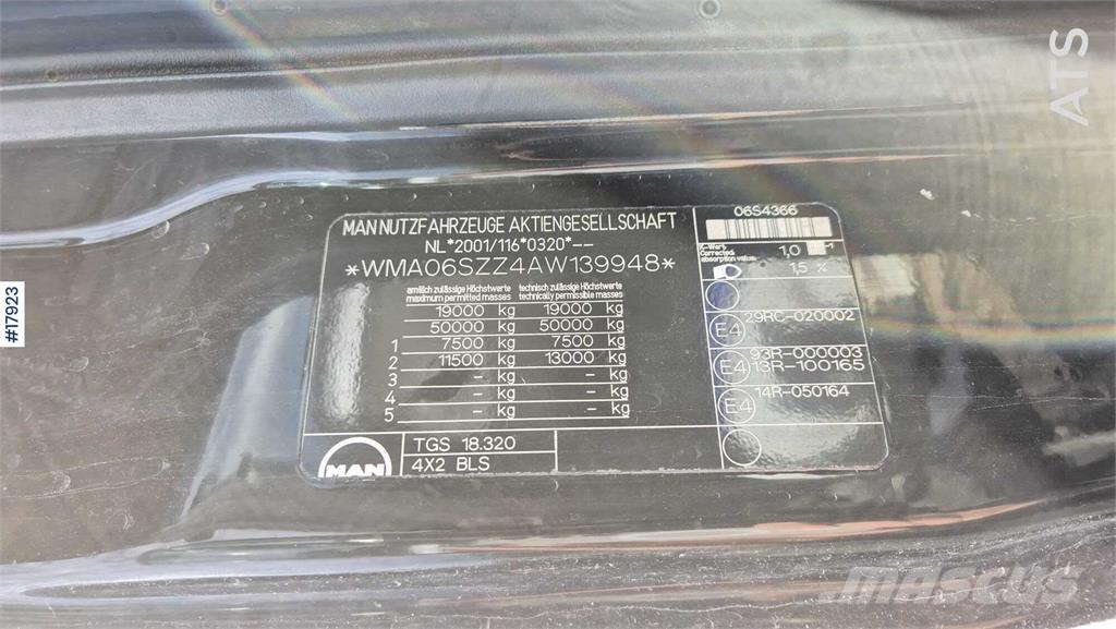 MAN TGS 18.320 وحدات الجر