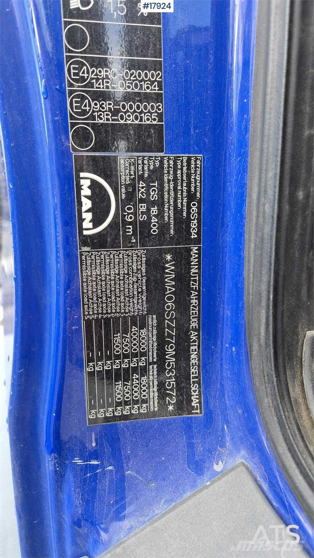 MAN TGS 18.400 وحدات الجر