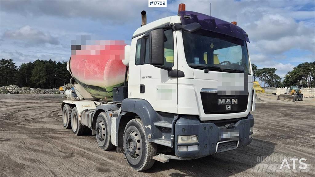 MAN TGS 32.360 خلاطات خرسانة/ملاط