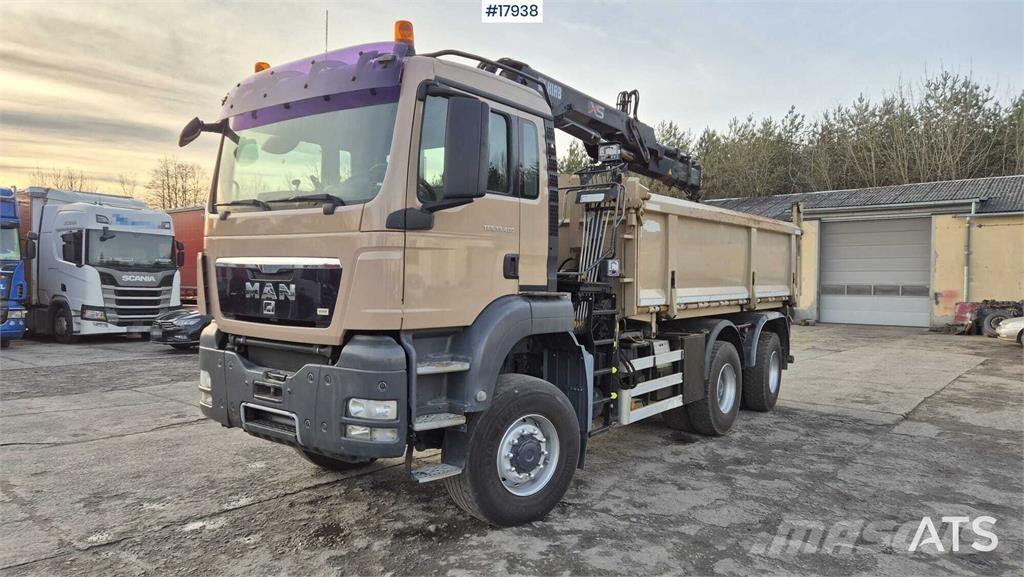 MAN TGS 33.400 شاحنات قلابة