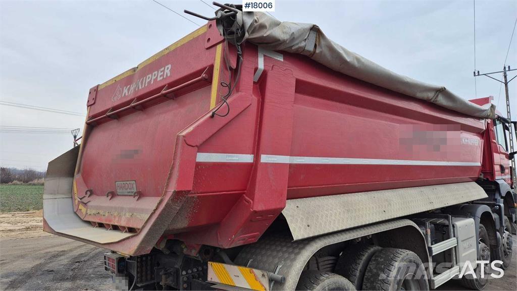 MAN TGS 41.470 شاحنات قلابة