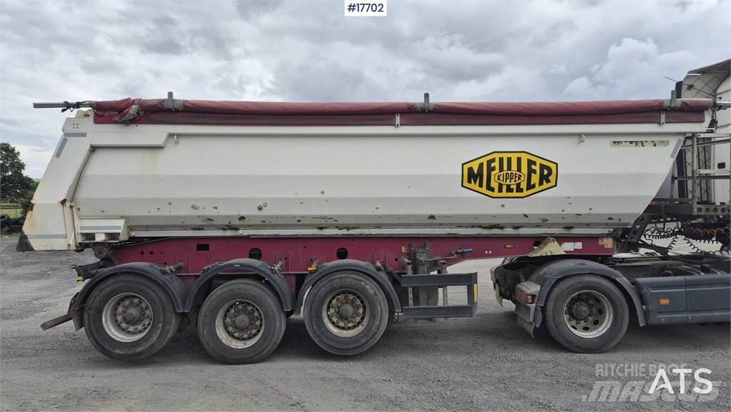 Meiller KISAG نصف مقطورات قلابة