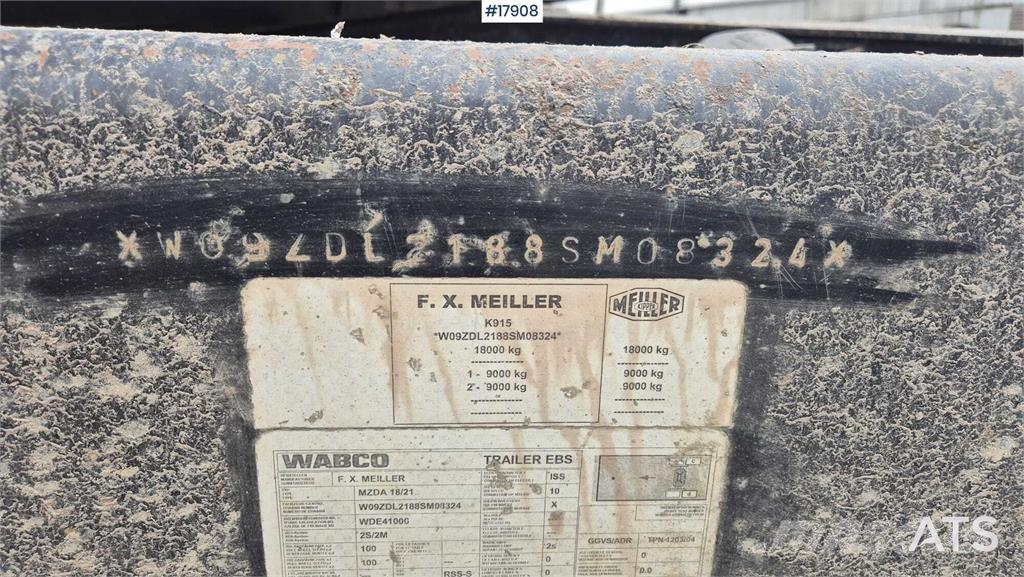 Meiller MZDA 18/21 مقطورات قلابة