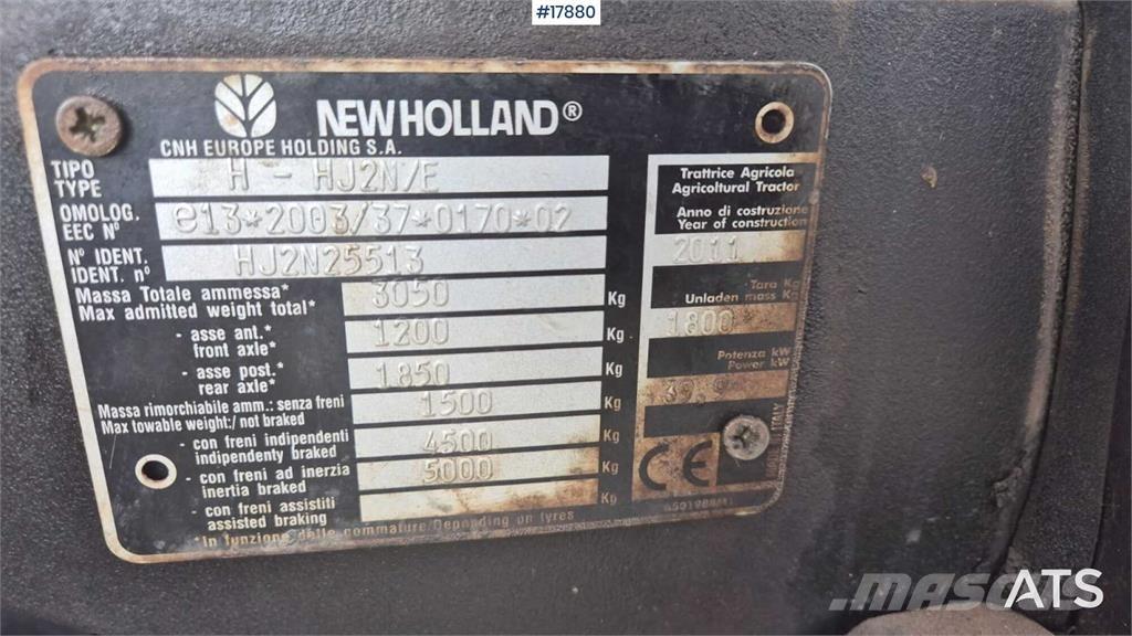 New Holland T 3040 الجرارات