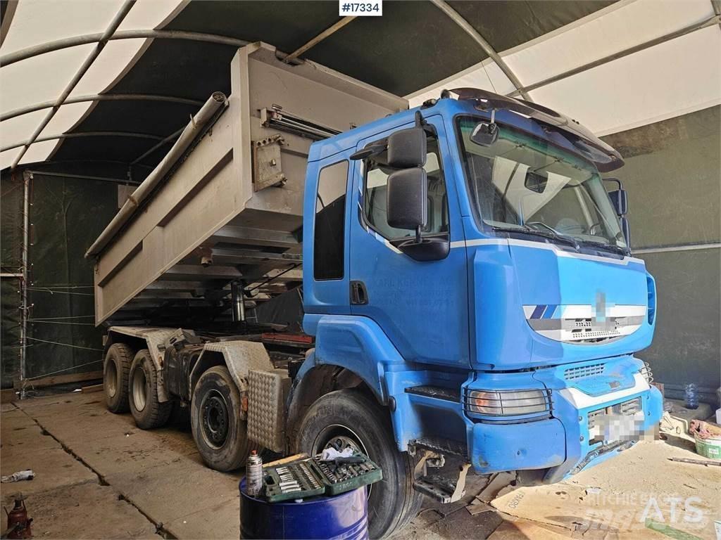Renault Kerax 8x4 نصف مقطورات قلابة