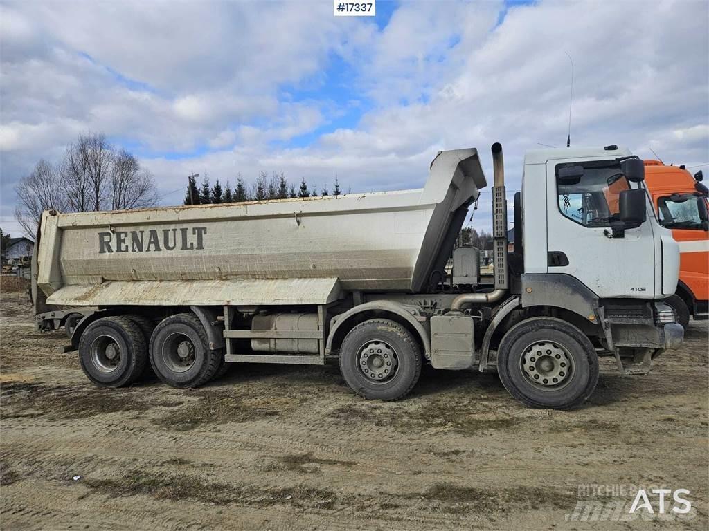 Renault Kerax 8x4 شاحنات قلابة
