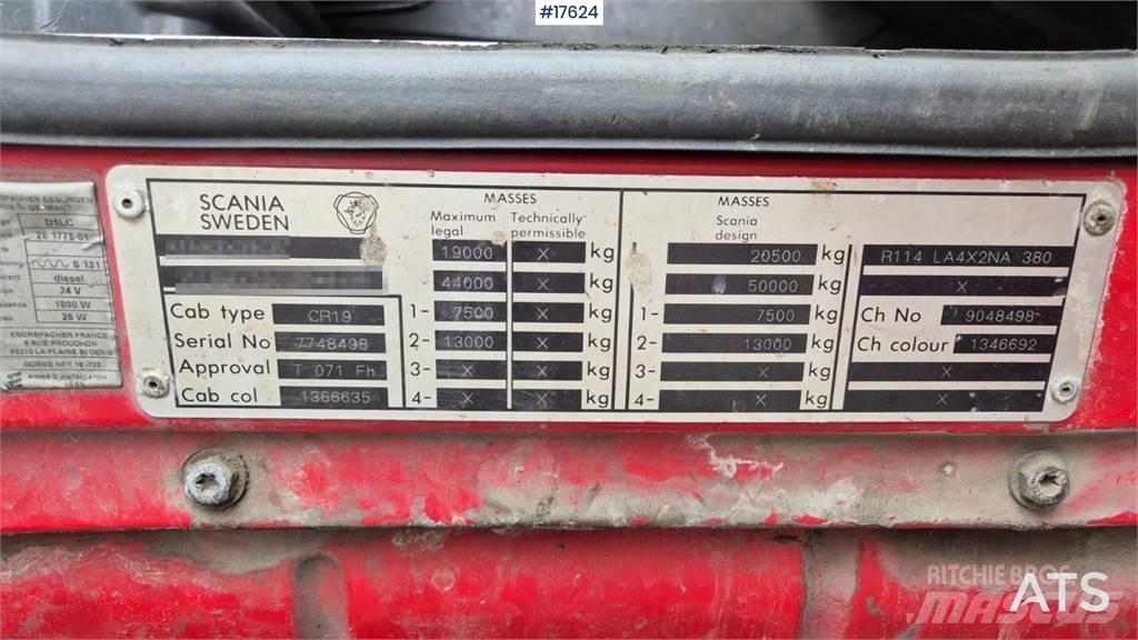 Scania 114L 380 وحدات الجر
