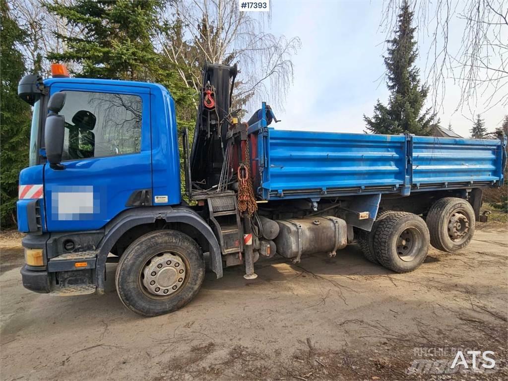 Scania 94G z HDS شاحنات الرافعات