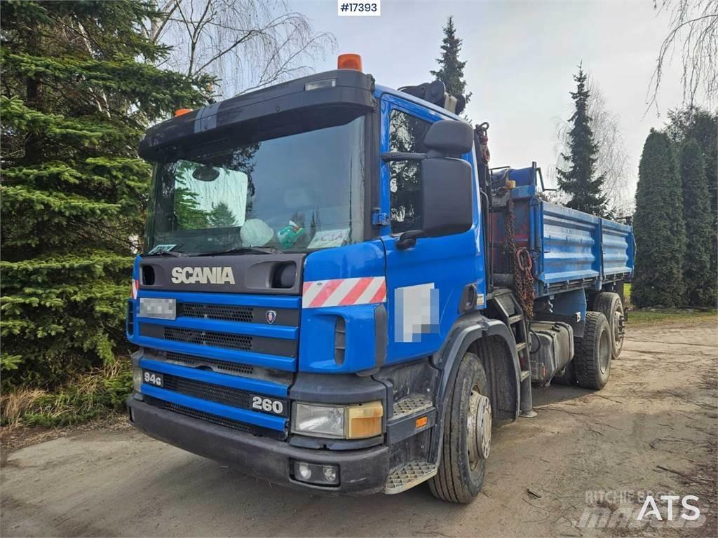 Scania 94G z HDS شاحنات الرافعات