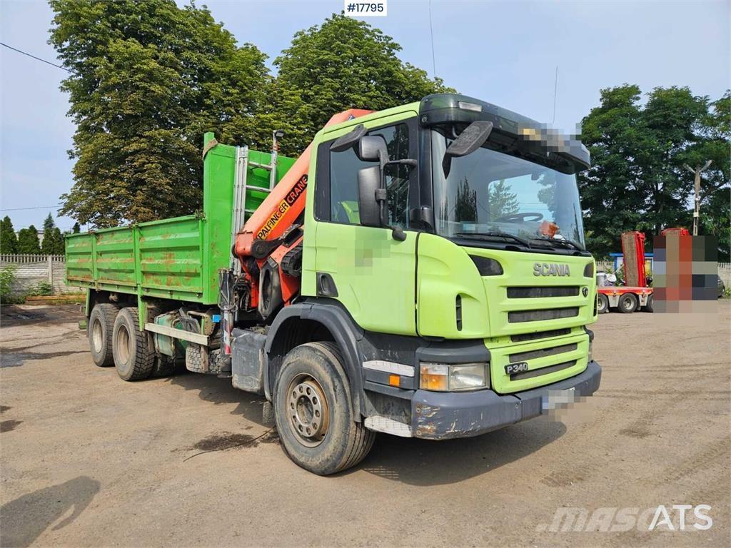 Scania P 340 شاحنات الرافعات