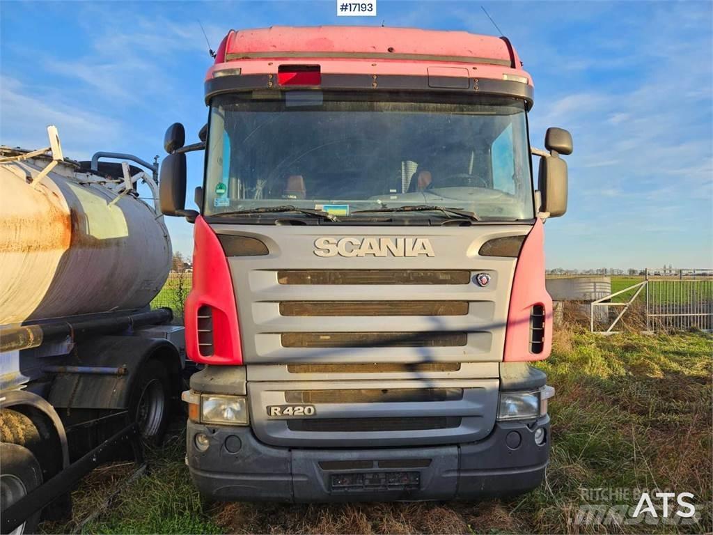 Scania R 420 شاحنات ذات هيكل صندوقي