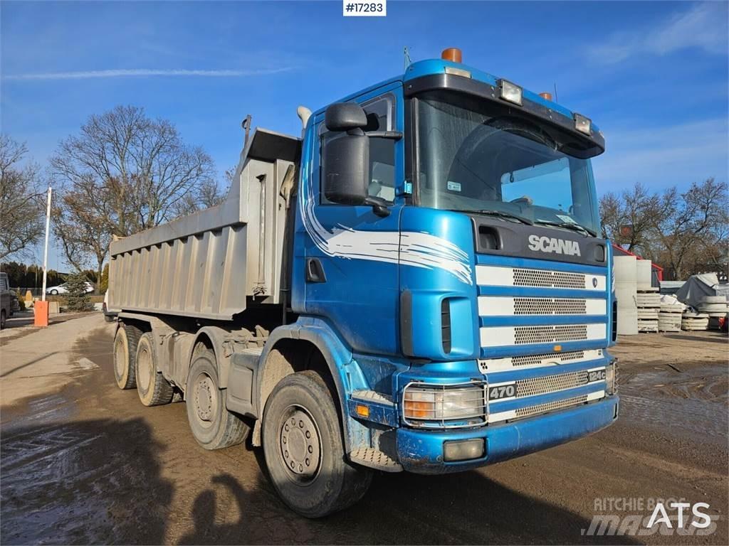 Scania R124 شاحنات قلابة