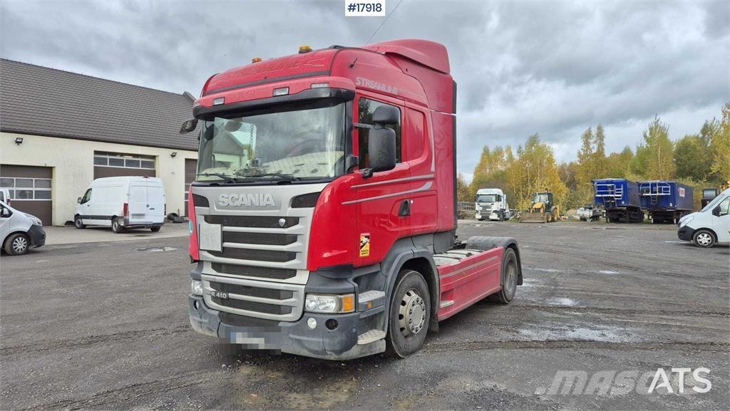 Scania R410 وحدات الجر