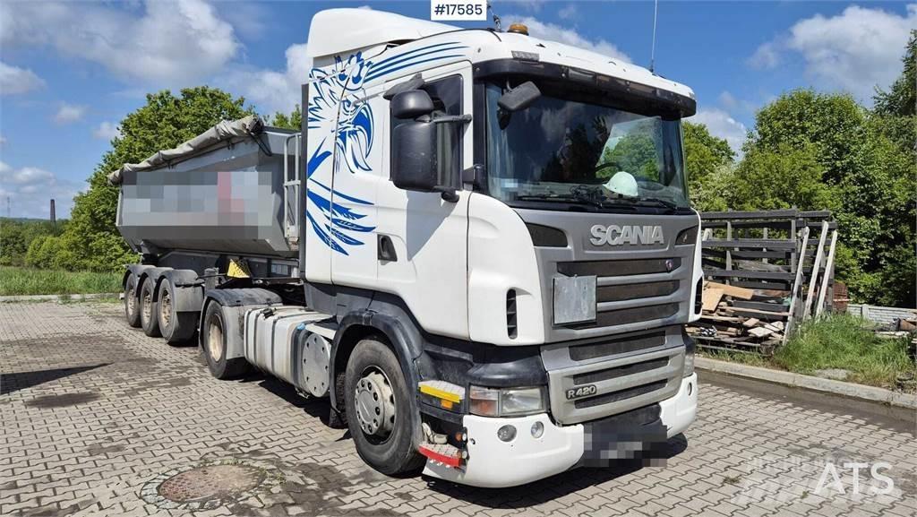 Scania R420 وحدات الجر