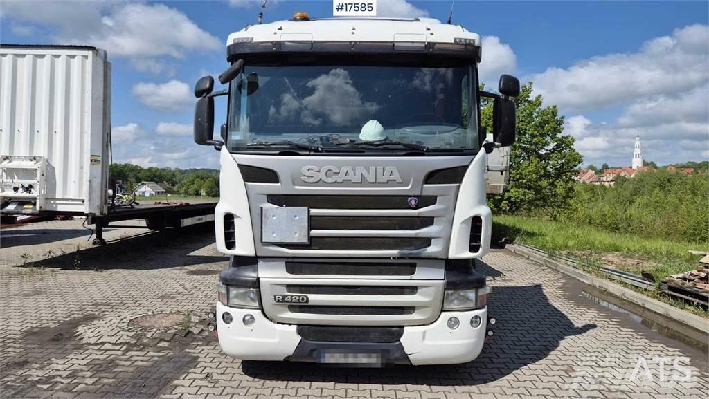 Scania R420 وحدات الجر