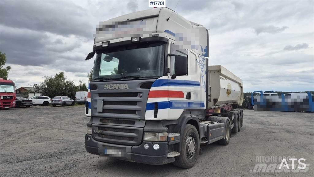 Scania R420 وحدات الجر