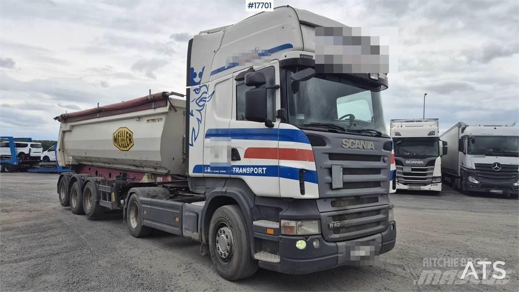 Scania R420 وحدات الجر