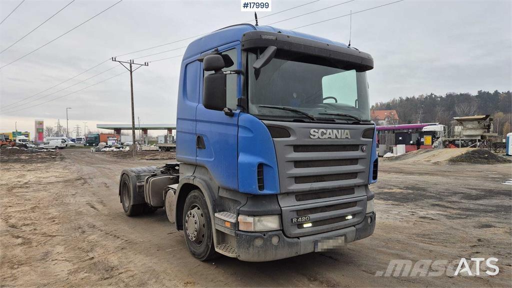 Scania R420 وحدات الجر