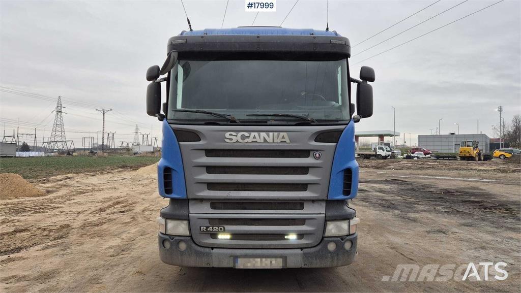 Scania R420 وحدات الجر