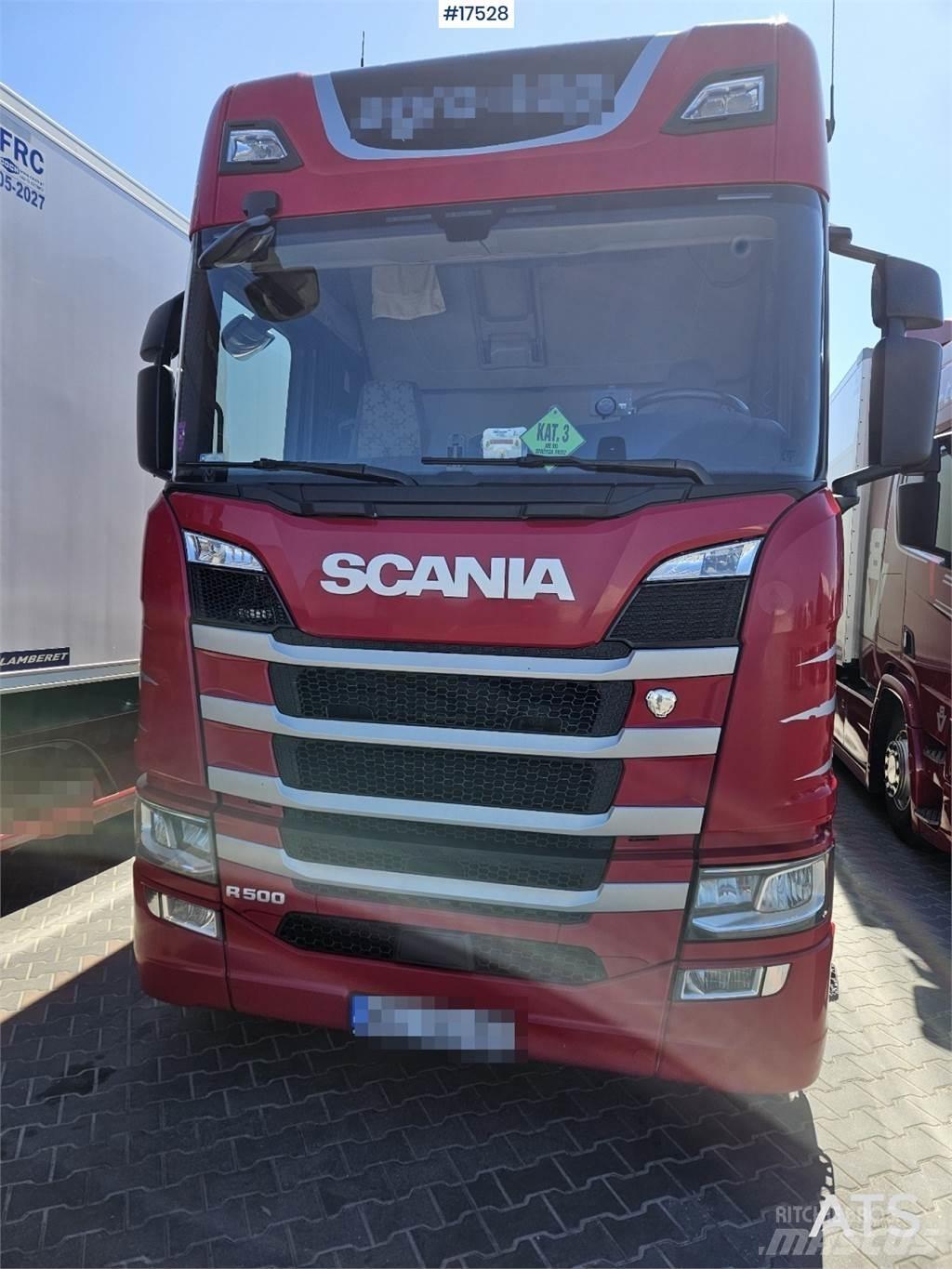 Scania R500 وحدات الجر