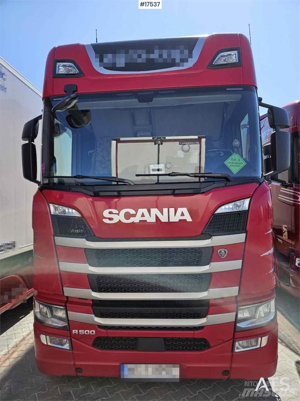 Scania R500 وحدات الجر
