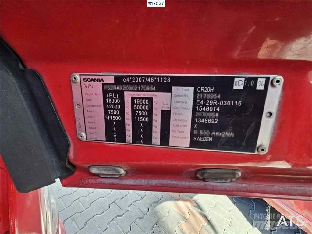 Scania R500 وحدات الجر