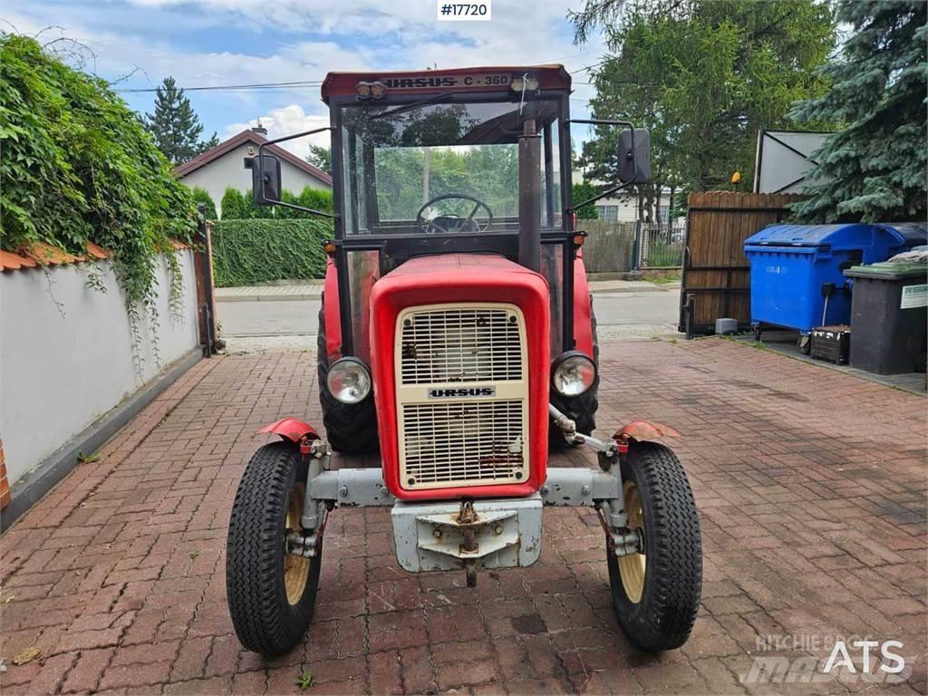 Ursus C 360 الجرارات