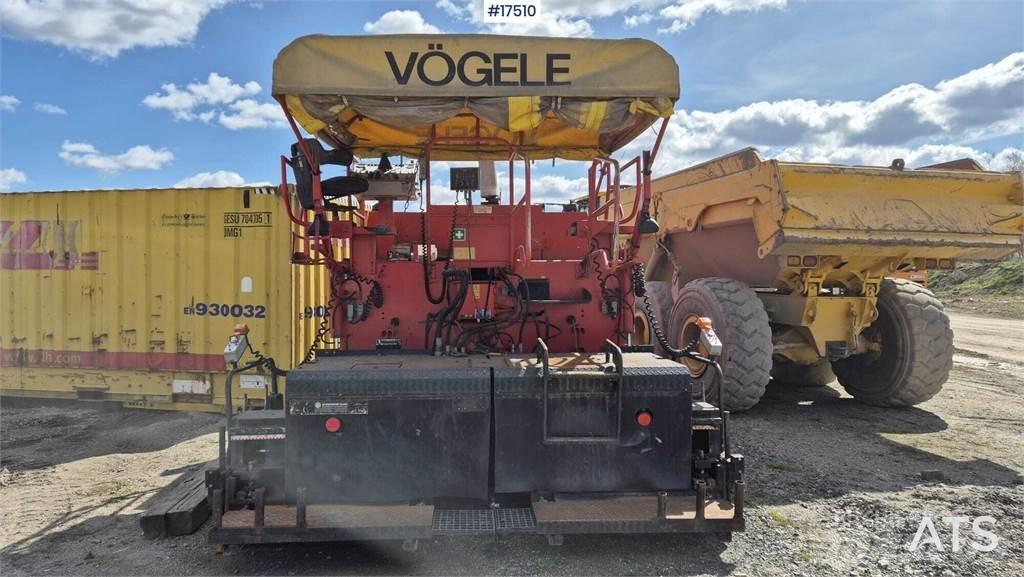 Vögele SUPER 1600 معدات السفلتة