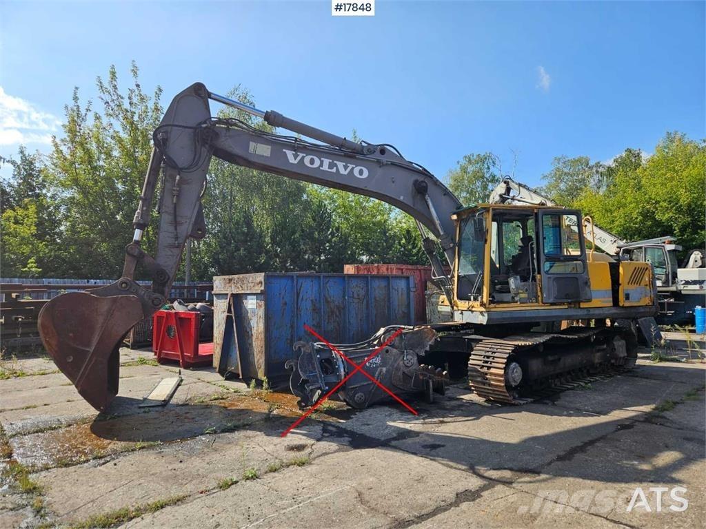 Volvo EC 280 حفارات زحافة