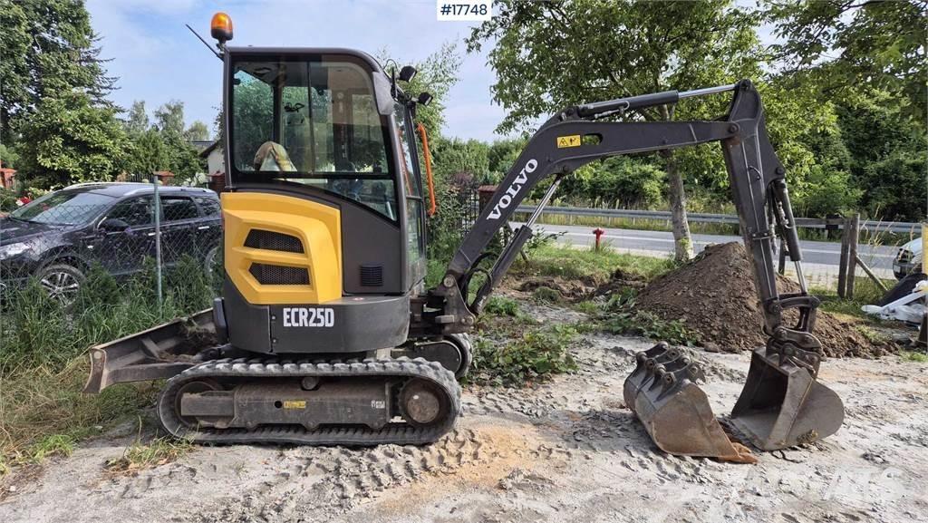 Volvo ECR25D حفارات صغيرة أقل من 7 طن (حفارات صغيرة)