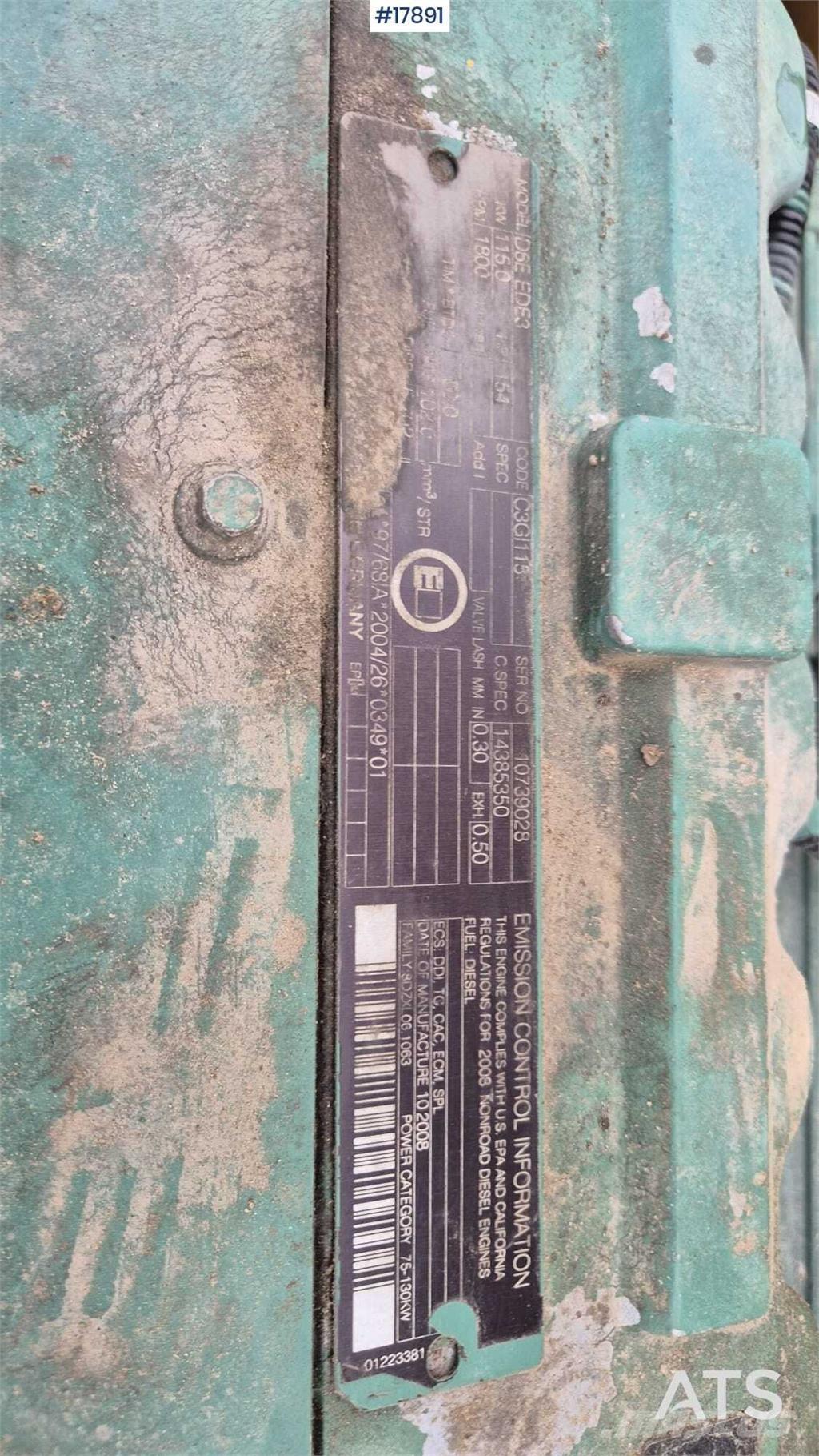 Volvo EW 160C حفارات بعجل